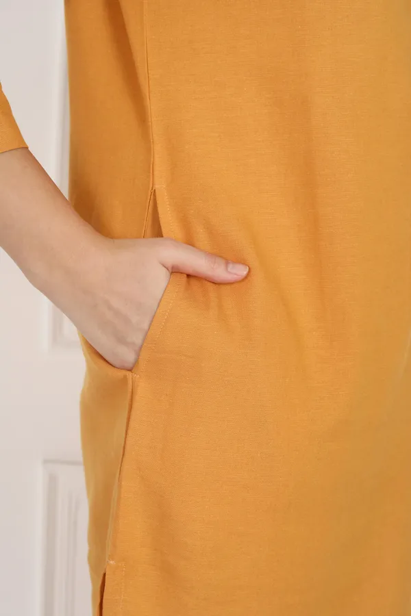 Women_MustardYlw_Co-ord_set