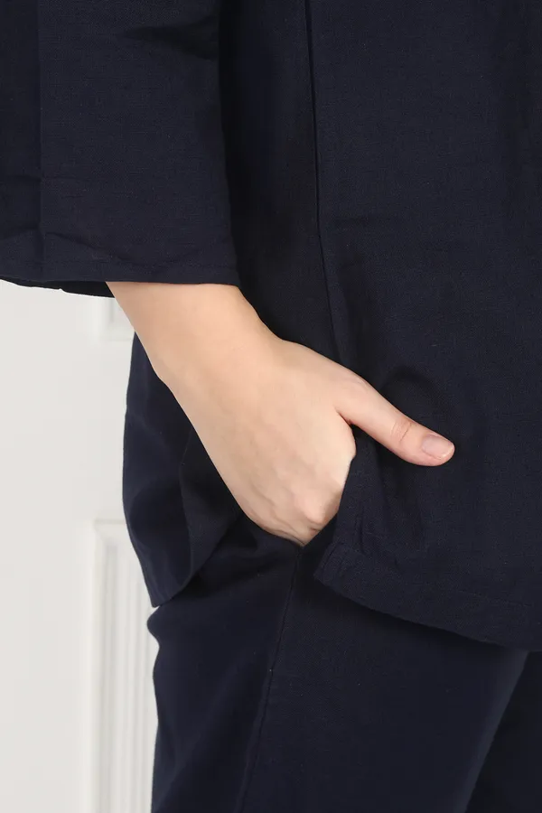Women_Navy_Blue_Co-Ord_Set