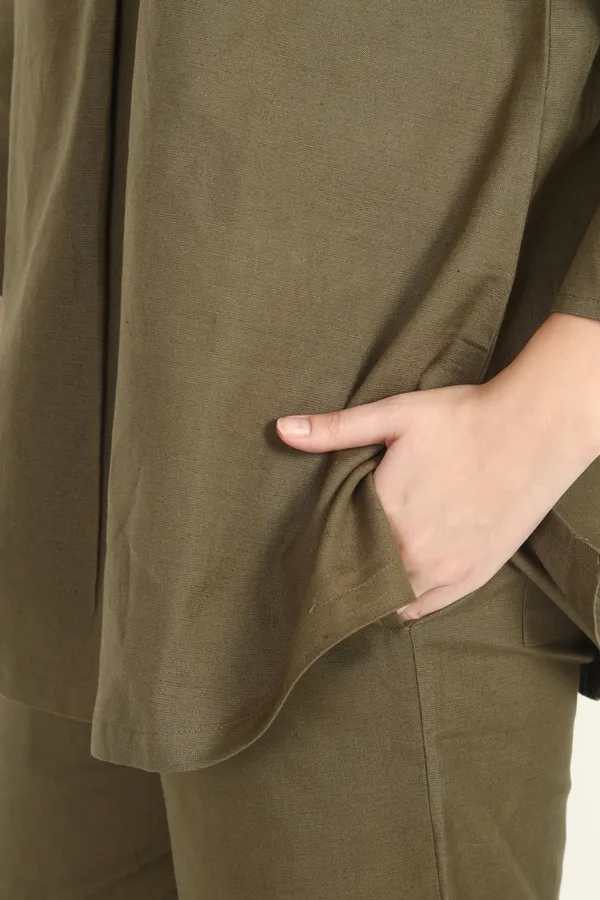 Women_Olive_Co-Ord_SET