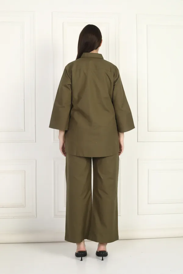 Women_Olive_Co-Ord_SET