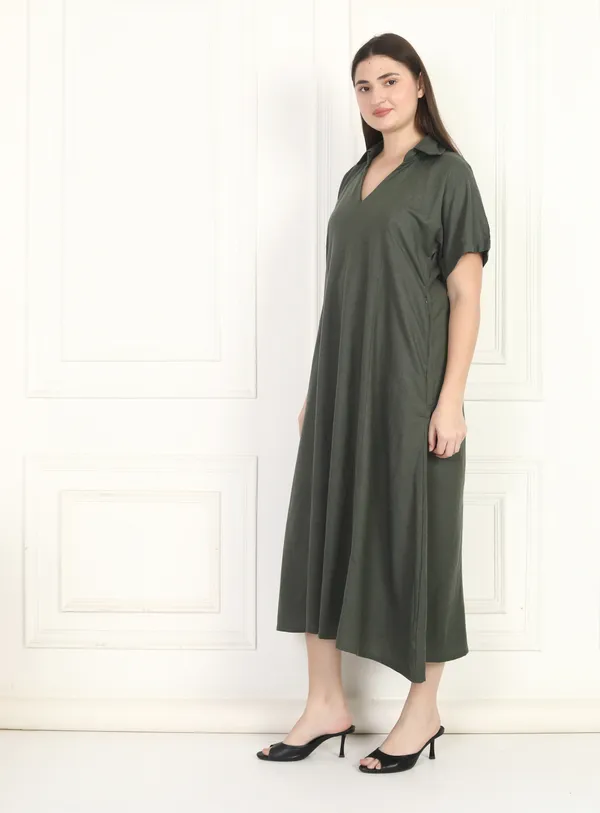 Women_Olive_Dress