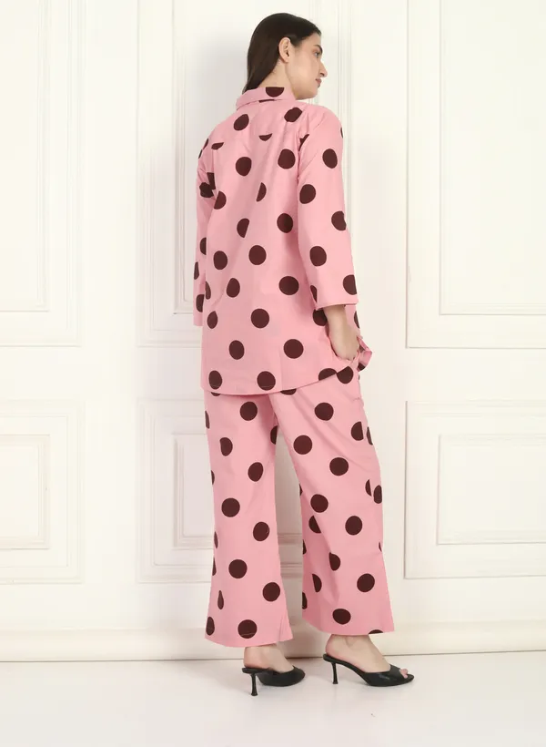 Women_Polka_Pink_Co-Ord_Set