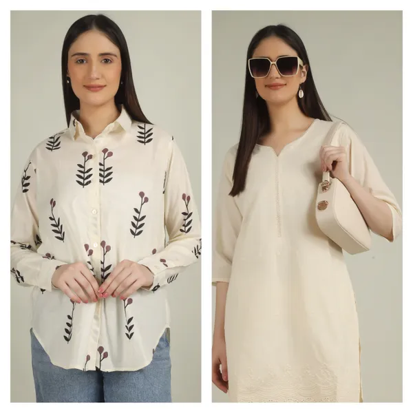 Off_White_Ethnic_Co_Ord_And_Shirt_Set_|_Pack_Of_2