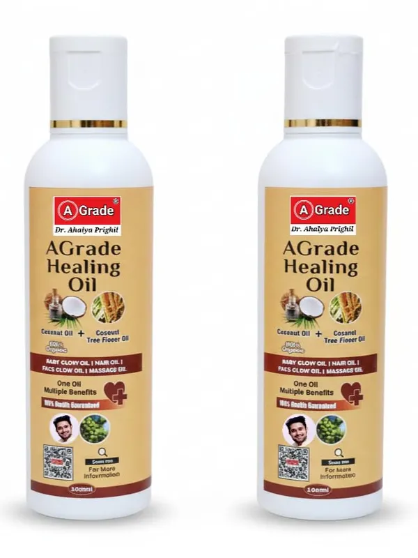 Agrade_Organic_Virgin_Coconut_Oil_Cold_Pressed_Unrefined_Pure_For_Cooking_Hair_And_Agrade_Healing_Oil_For_Skin_Hair_And_Baby_Care_Coconut_Oil_And_Coconut_Tree_Flower_Oil_Multipurpose_Massage_Oil