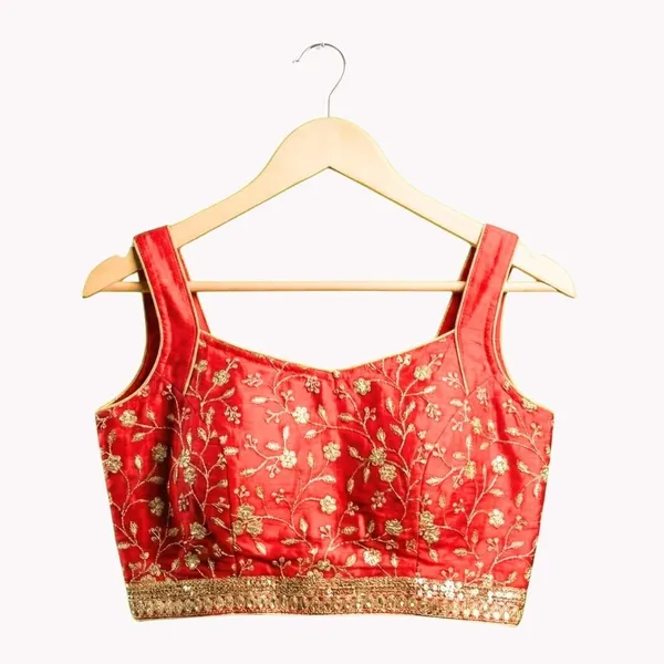 Lehenga,_Choli_And_Long_Shrug_For_Kids