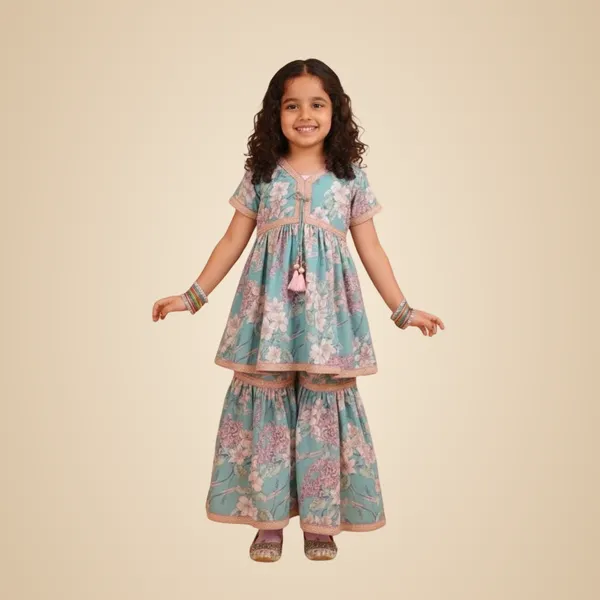 Garden_Of_Flowers_Sharara_Set_For_Kids