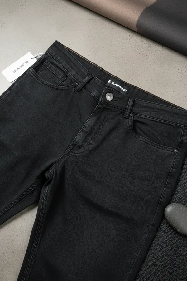 Black_Denim_Slim_Fit_Jeans_For_Men