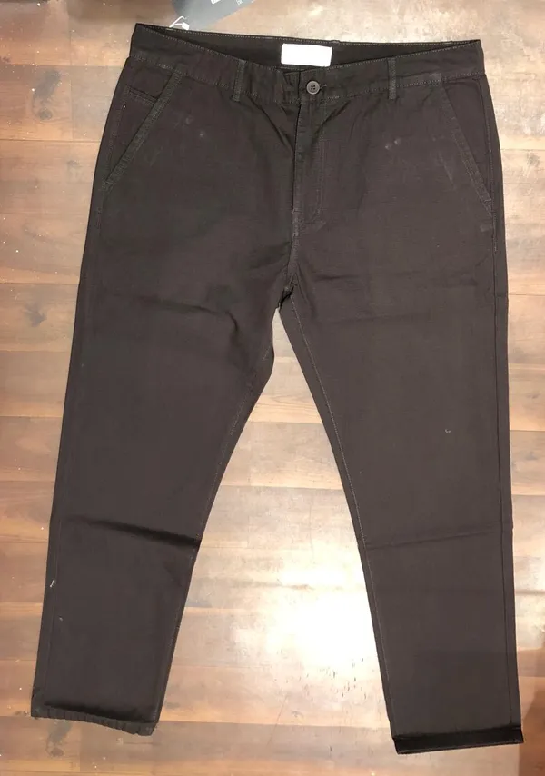 Dark_Brown_Cotton_Blend_Slim_Fit_Jeans_For_Men