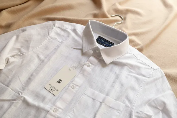 White_Cotton_Blend_Regular_Fit_Full_Sleeve_Formal_Shirt_For_Men