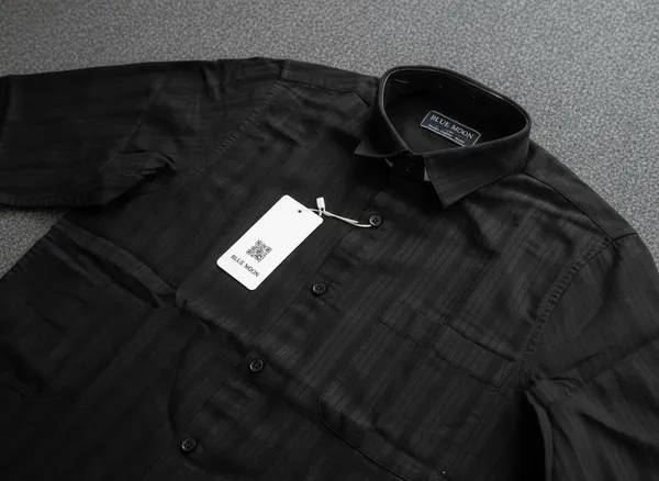Black_Cotton_Blend_Regular_Fit_Plaid_Check_Casual_Shirt_For_Men