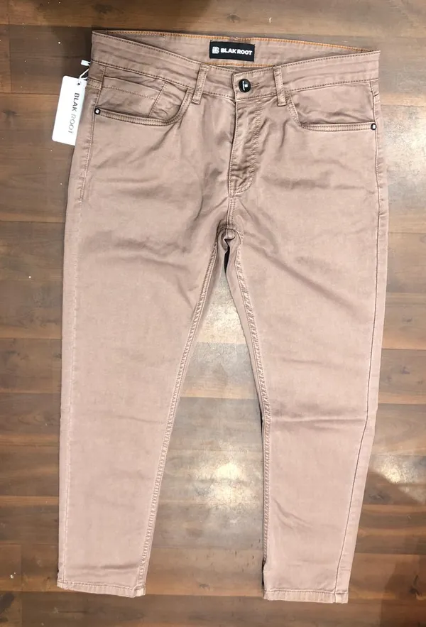 Dust_Pink_Denim_Slim_Fit_Jeans_For_Men