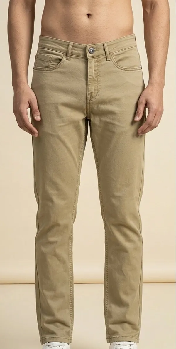 Beige_Cotton_Elastane_Slim_Fit_Jeans_For_Men