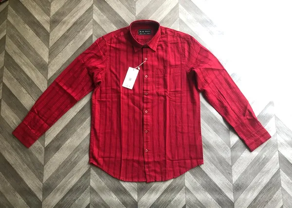 Red_Cotton_Blend_Regular_Fit_Checkered_Casual_Shirt_For_Men