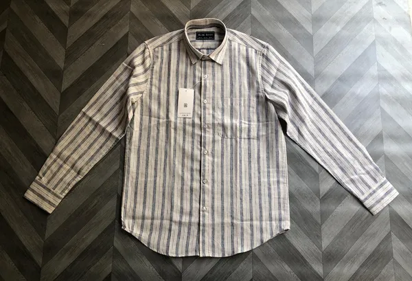 Dark_Grey_White_Cotton_Linen_Regular_Fit_Striped_Casual_Shirt_For_Men