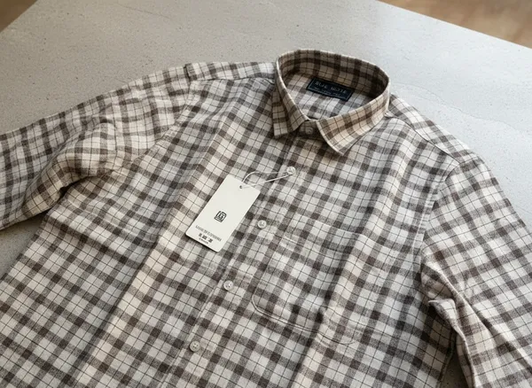 Brown_Grey_Cotton_Blend_Regular_Fit_Plaid_Checkered_Shirt_For_Men