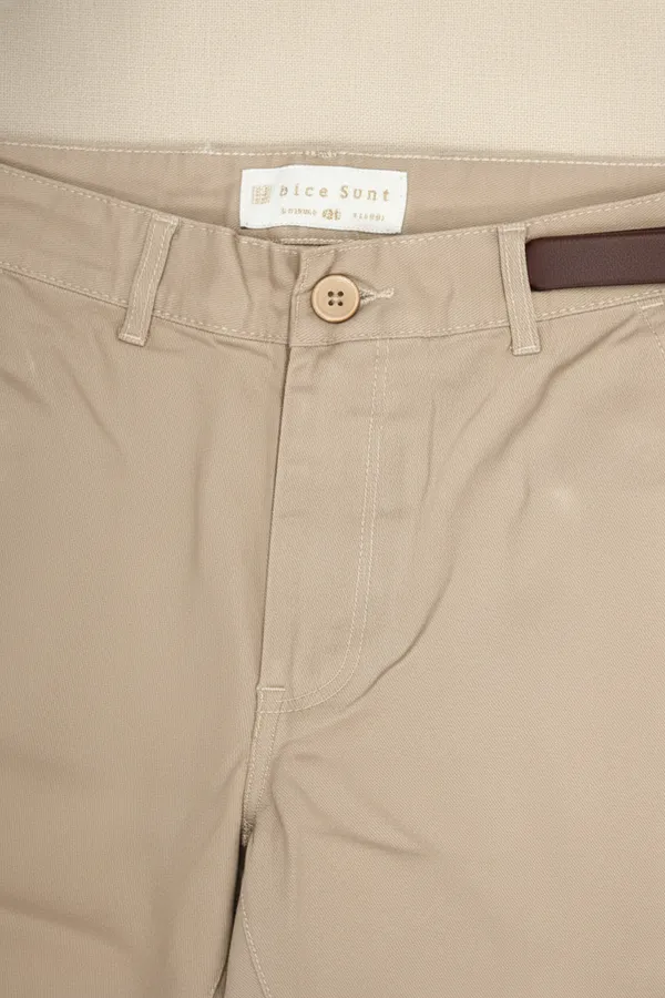 Beige_Cotton_Blend_Slim_Fit_Jeans_For_Men