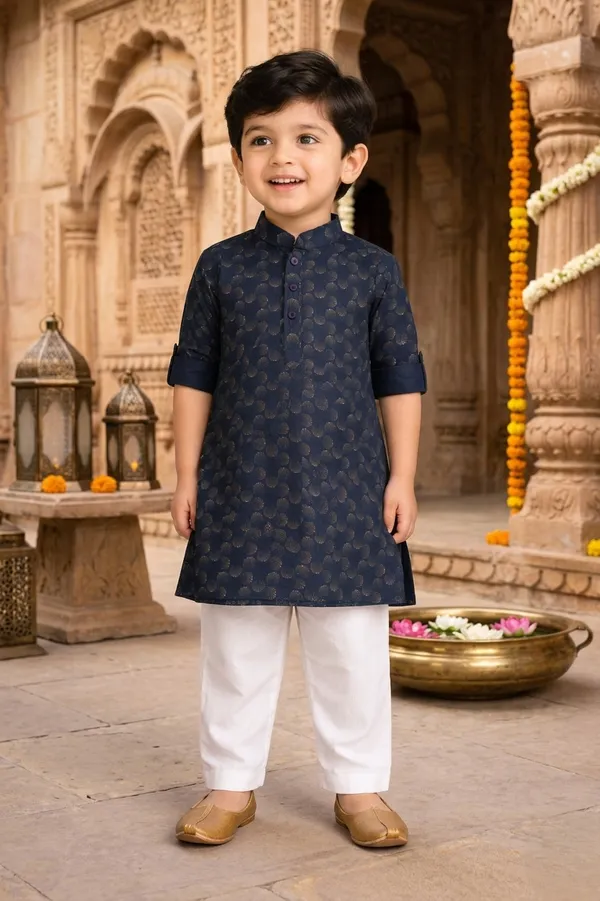 Boys_Navy_Blue_Printed_Kurta_Pajama_Set