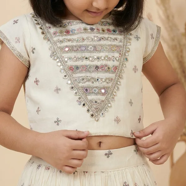 Girls_Off-White_Embellished_Ethnic_Co-ord_Set