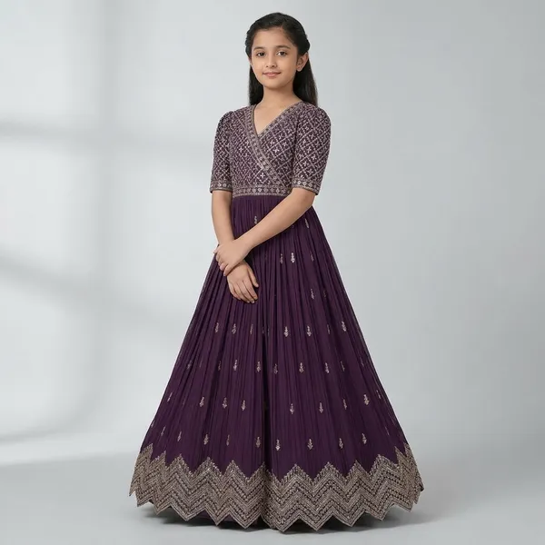 Purple_Embroidered_Anarkali_Gown_for_Girls