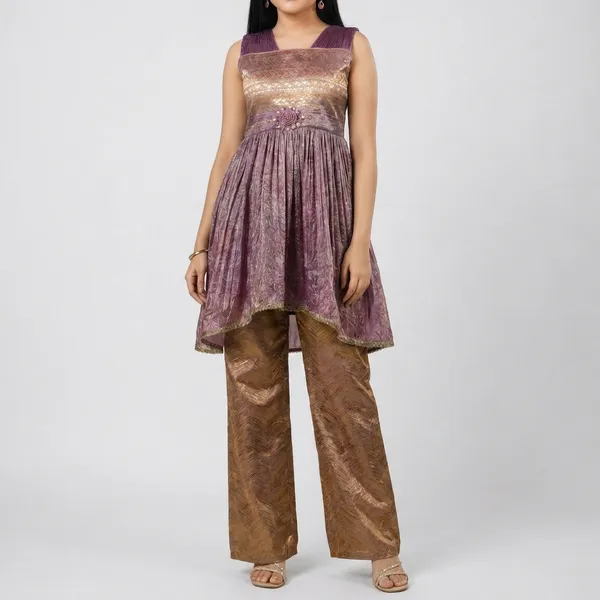 Purple_and_Gold_Ombre_Anarkali_Suit_Set_with_Straight_Pants
