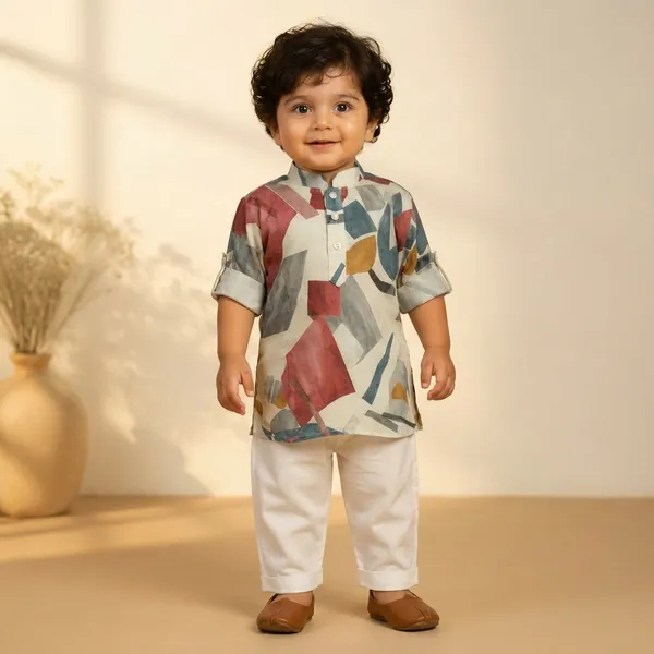 Multicolor_Abstract_Print_Kurta_Pajama_Set_for_Boys