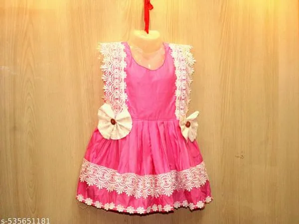 Pink_Rayon_Premium_And_Elegant_Frock_For_Girls