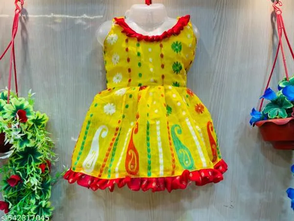 Yellow_Cotton_Premium_And_Elegant_Frock_For_Girls