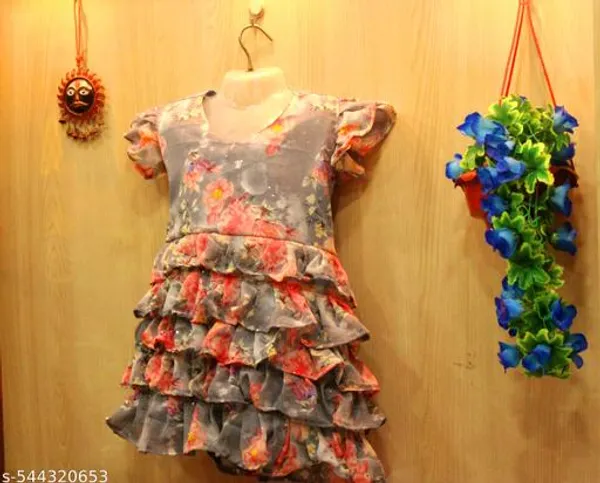 Multicolur_Georgette_Premium_And_Elegant_Dress_For_Girls