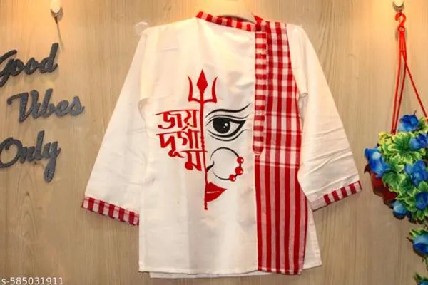 White_Cotton_Premium_And_Elegant_Kurti_For_Girls