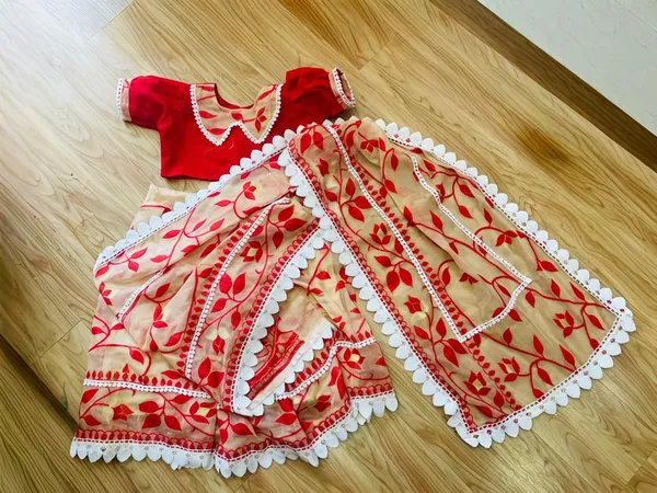 Red_&_Beige_Floral_Printed_Kids_Lehenga_Choli_with_Dupatta