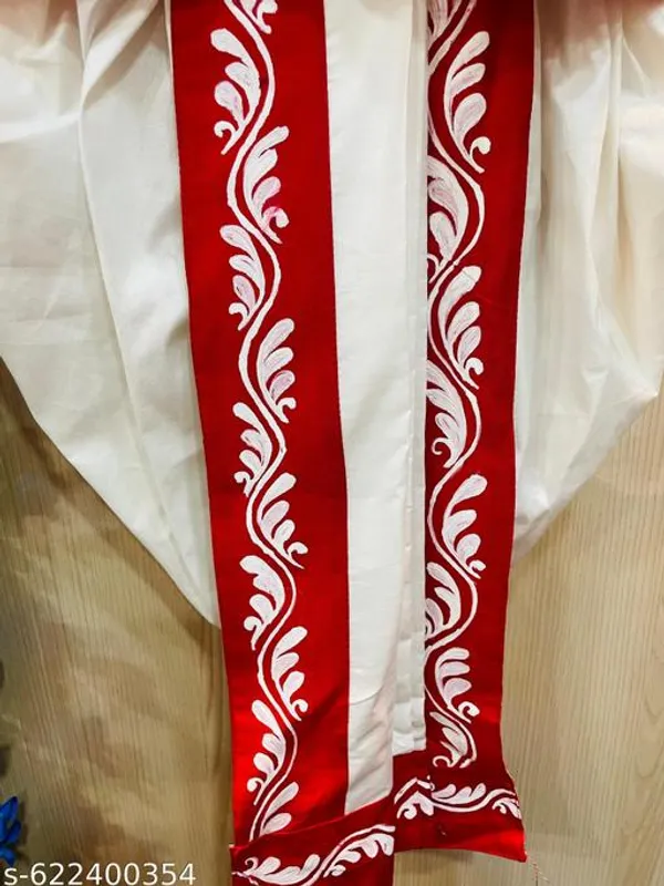 Red_And_White_Cotton_Premium_And_Elegant_Dhoti_Set_For_Boys
