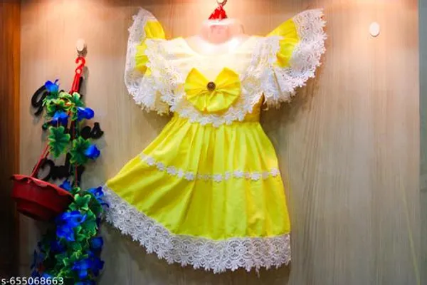 Green_Rayon_Premium_And_Elegant_Dress_For_Girls