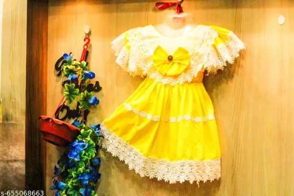 Green_Rayon_Premium_And_Elegant_Dress_For_Girls