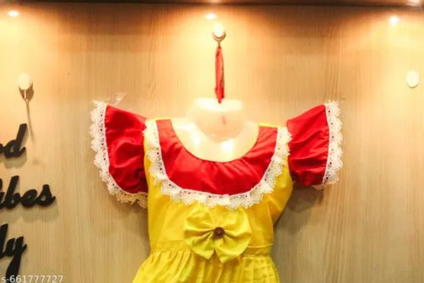 Yellow_Rayon_Premium_And_Elegant_Dress_For_Girls