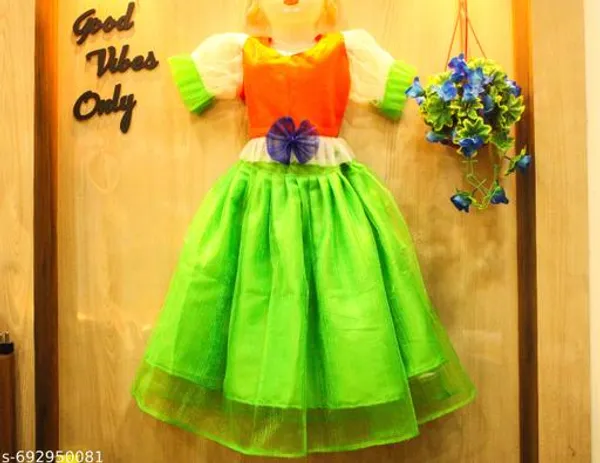 Green_Georgette_Premium_And_Elegant_Dress_For_Girls