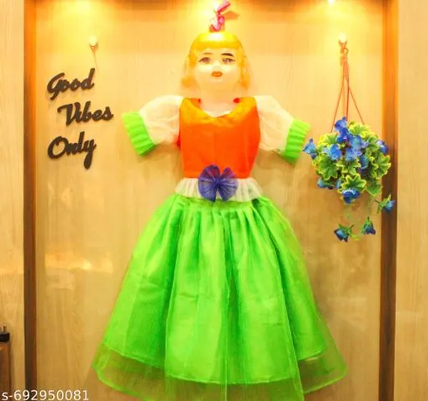 Green_Georgette_Premium_And_Elegant_Dress_For_Girls