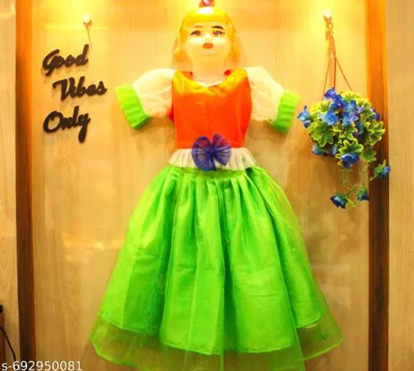 Green_Georgette_Premium_And_Elegant_Dress_For_Girls