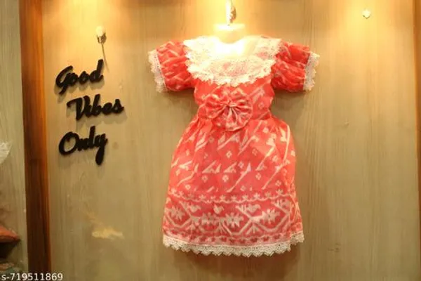 Orange_Cotton_Premium_And_Elegant_Dress_For_Girls