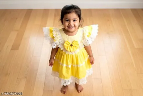 Yellow_Rayon_Premium_And_Elegant_Dress_For_Girls