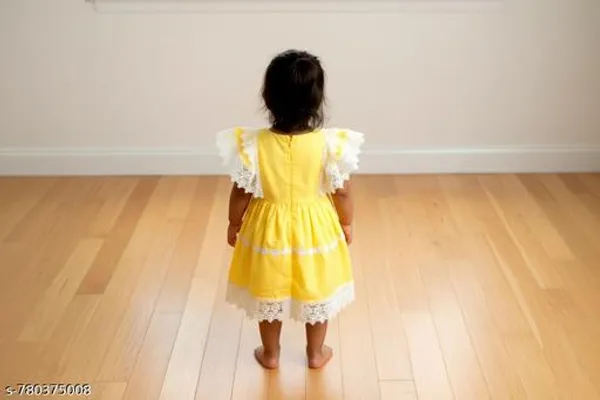 Yellow_Rayon_Premium_And_Elegant_Dress_For_Girls