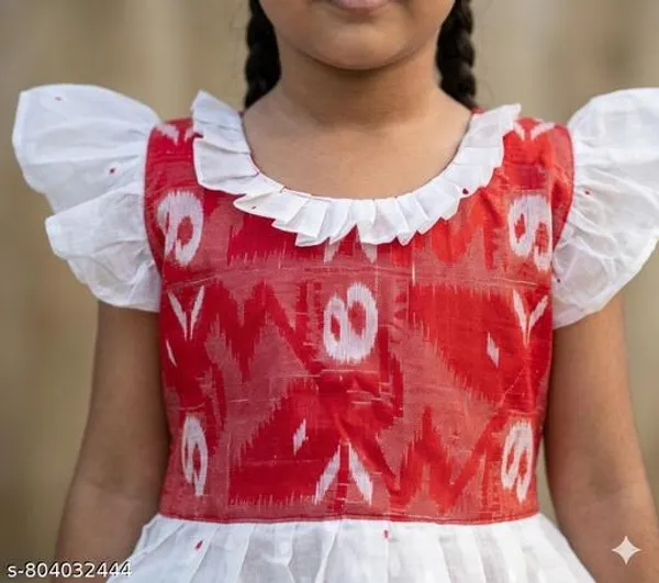 White_Cotton_Premium_And_Elegant_Dress_For_Girls