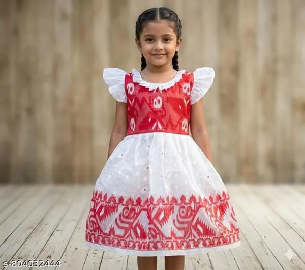 White_Cotton_Premium_And_Elegant_Dress_For_Girls