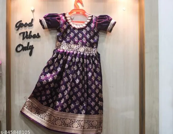 Black_Satin_Premium_And_Elegant_Frock_For_Girls