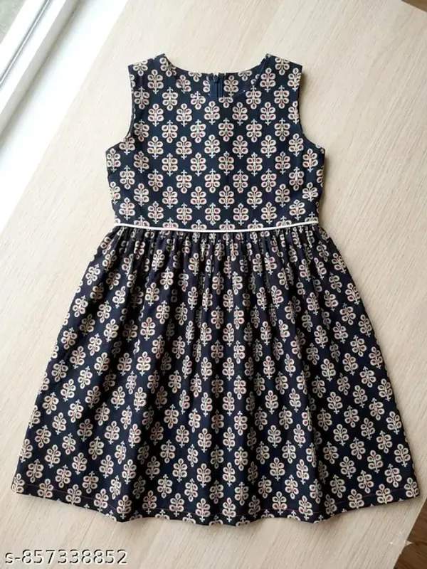 Black_Cotton_Premium_And_Elegant_Frock_For_Girls