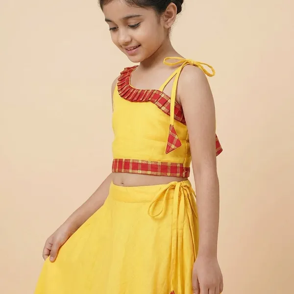 Yellow_Rayon_Premium_And_Elegant_Dress_For_Girls