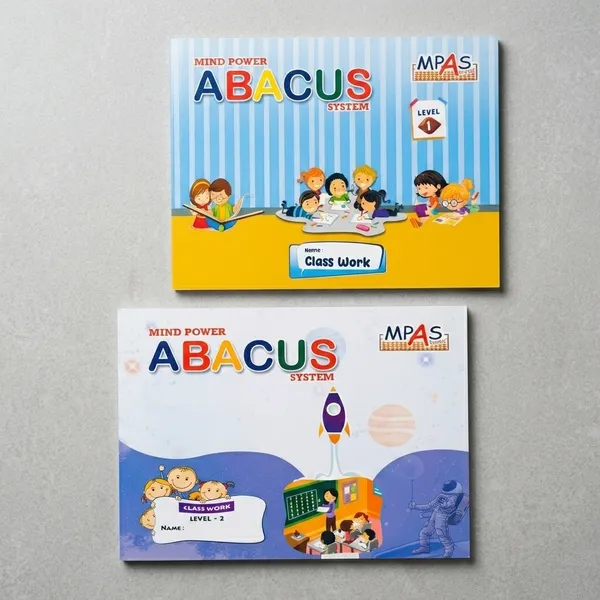 Multicolor_Mind_Power_Abacus_Level_1,_&_Level_2__Workbook_For_Kids_(Pack_Of_6)