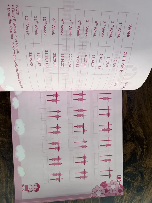 Level_1st_&_2nd_mix_abacus_books_with_speed_writing