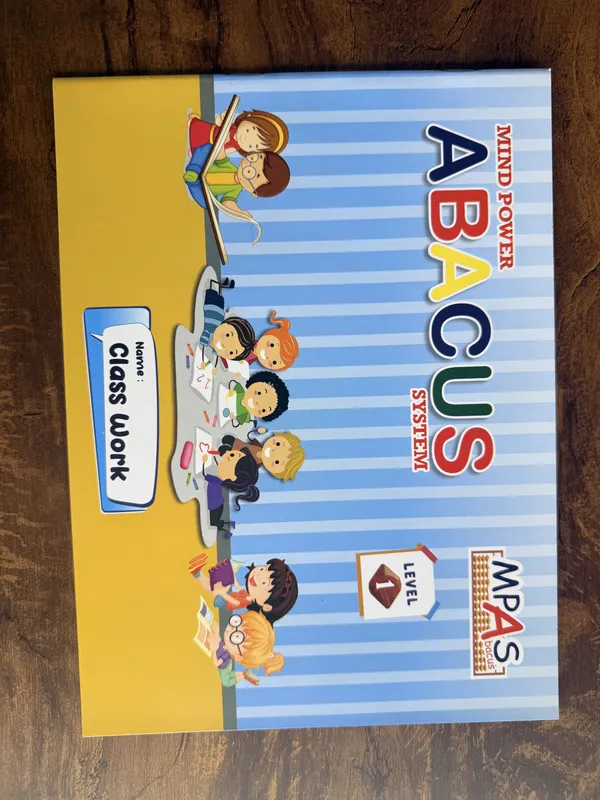 Multicolor_Mind_Power_Abacus_Level_1,_&_Level_2__Workbook_For_Kids_(Pack_Of_6)