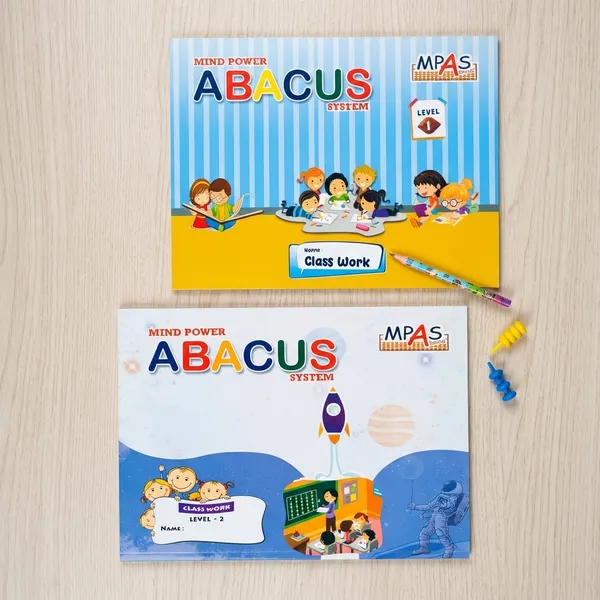 Multicolor_Mind_Power_Abacus_Level_1,_&_Level_2__Workbook_For_Kids_(Pack_Of_6)