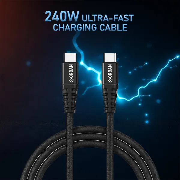 Orban_240W_Type-C_To_Type-C___Fast_Charging_Cable_|_High-Speed_Data_Transfer_1.2_M_Usb_Type_C_Cable_(Compatible_With_Mobile,_Tablets,_Smartphones,_Power_Banks,_Black)